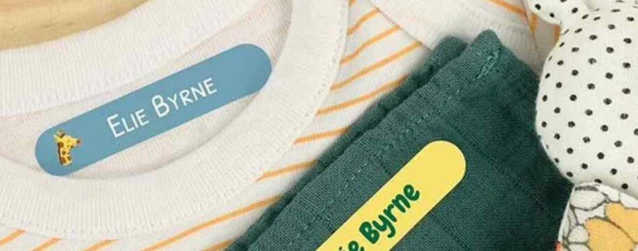 Personalize with Ease: Iron-On Name Labels for Your Belongings